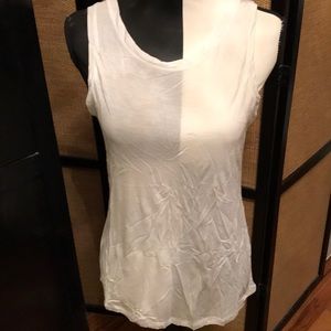 Never worn white tank from Banana Republic